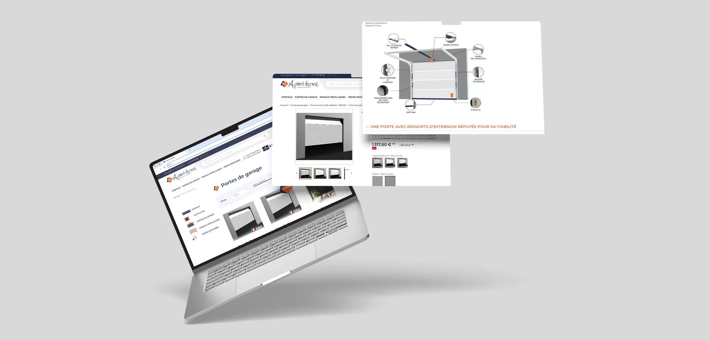 Refonte site internet DPMC Peinture
