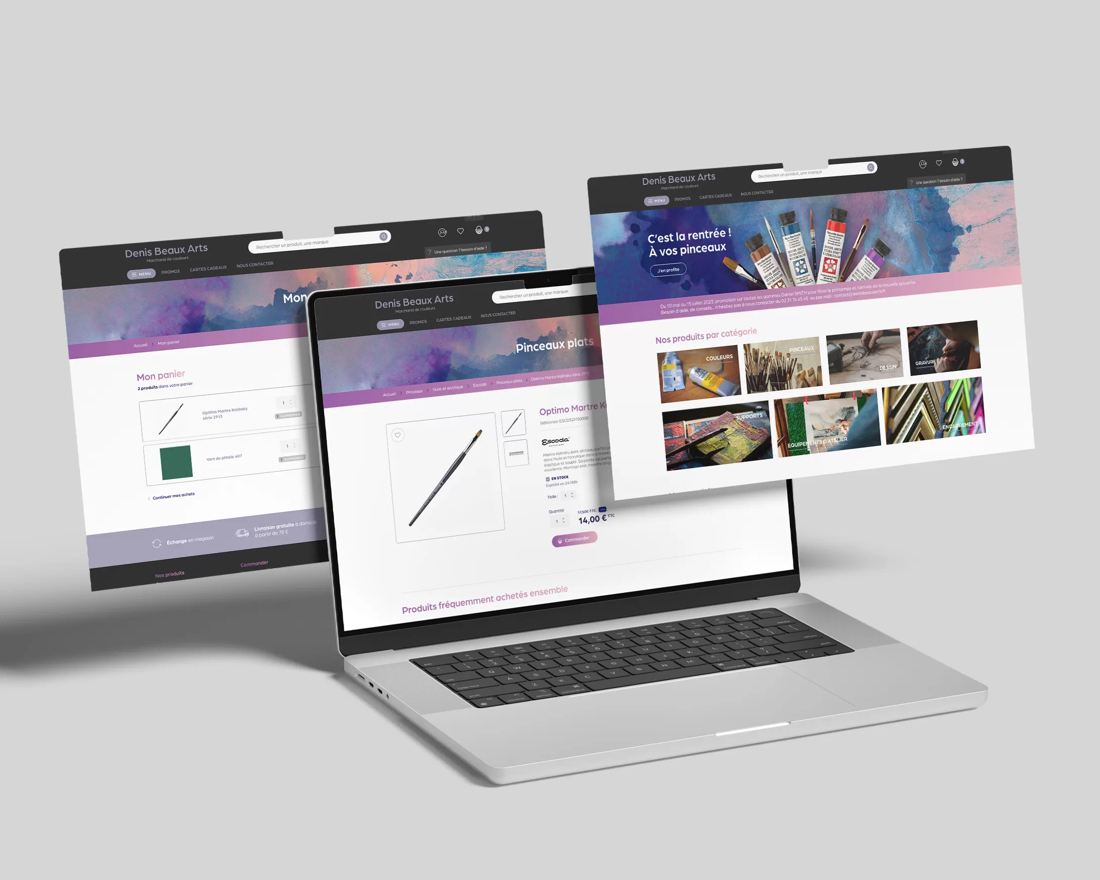 creation site e-commerce responsive DBA Caen
